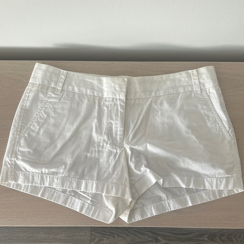 Women's White Shorts